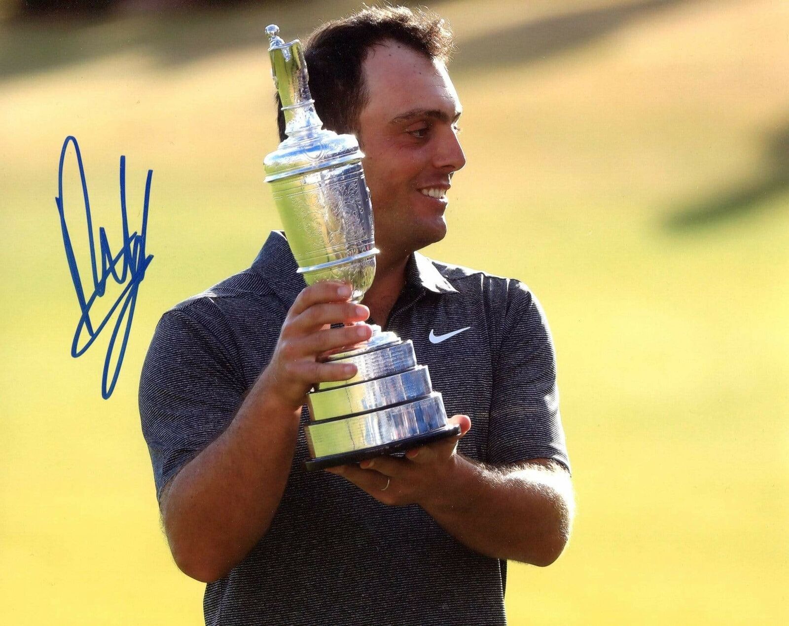 Francesco Molinari GOLF autograph, In-Person signed Photo Poster painting