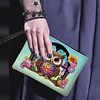 Diamond Painting Owl Fashion Clutch Makeup Coin Storage Bag