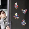 6Pcs Adler - 5d DIY Handwerk Aufkleber Magnet