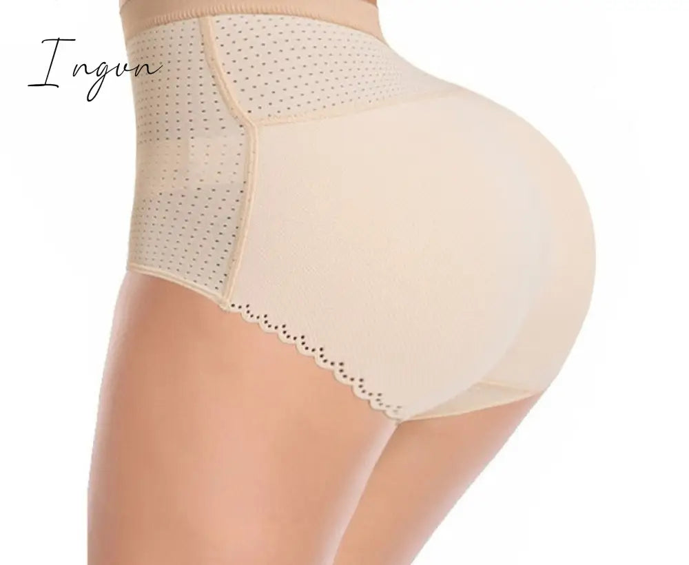 Ingvn - Fake Ass Seamless Women Body Shaper Slimming Panties Shapewear Hip Enhancer Booty Pad Push