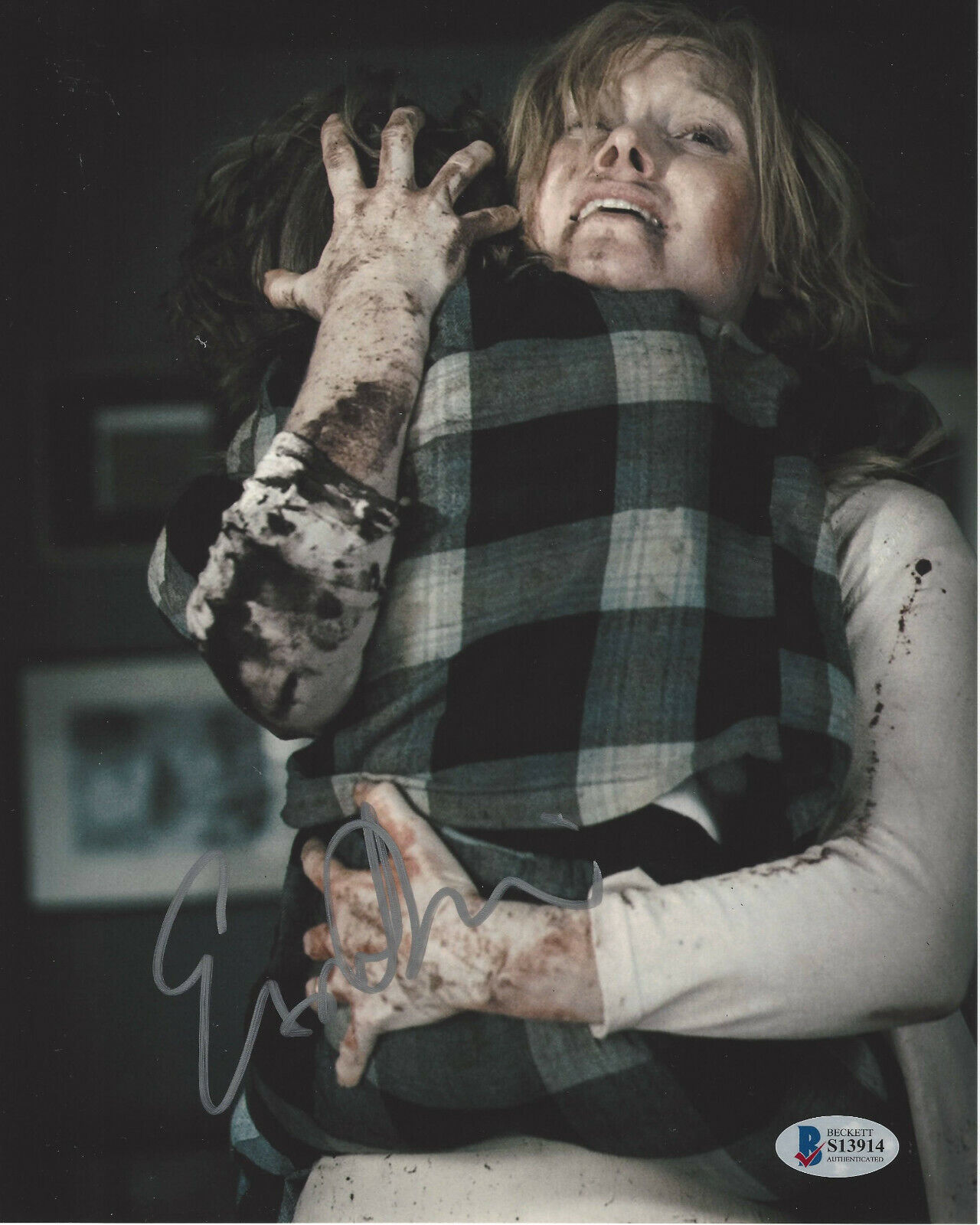 ESSIE DAVIS SIGNED 'THE BABADOOK' 8x10 Photo Poster painting 2 ACTRESS PROOF BECKETT COA BAS