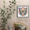 >SALE<5D DIY Full Round Drill Diamond Painting Flower Butterfly Kit Home Decor 40x40cm