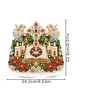 DIY Special Shape Diamond Painting Desk Ornament Xmas Decor Kit