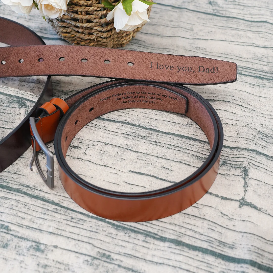 Personalized Belt For Dad-Father's Day Gift