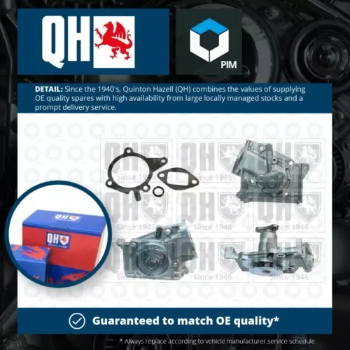 Dronehint Water Pump fits KIA RIO DC 1.3 00 to 05 A3E Coolant QH 0K30C15010A 251002X100 Parts