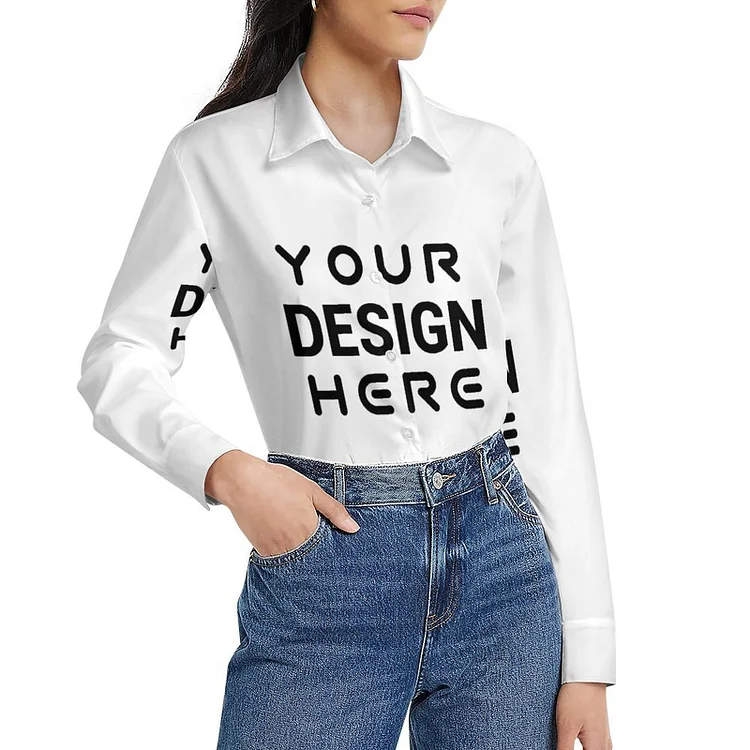 Personalized Design Women's Long Sleeved Lining Full Print