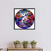 Hummingbird Glass Painting-Paint by Numbers Acrylic Painting 40*40CM(HOT)