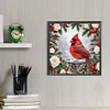 Cardinal En Couronne-Drille AB Ronde Peinture Diamant-45*45CM