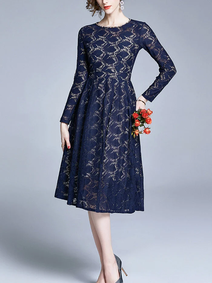 Heavy Industry Nail Brick Lace Dress