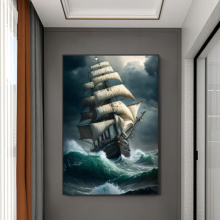 Sea Sailing - Full Square - Diamond Painting (30*40cm)