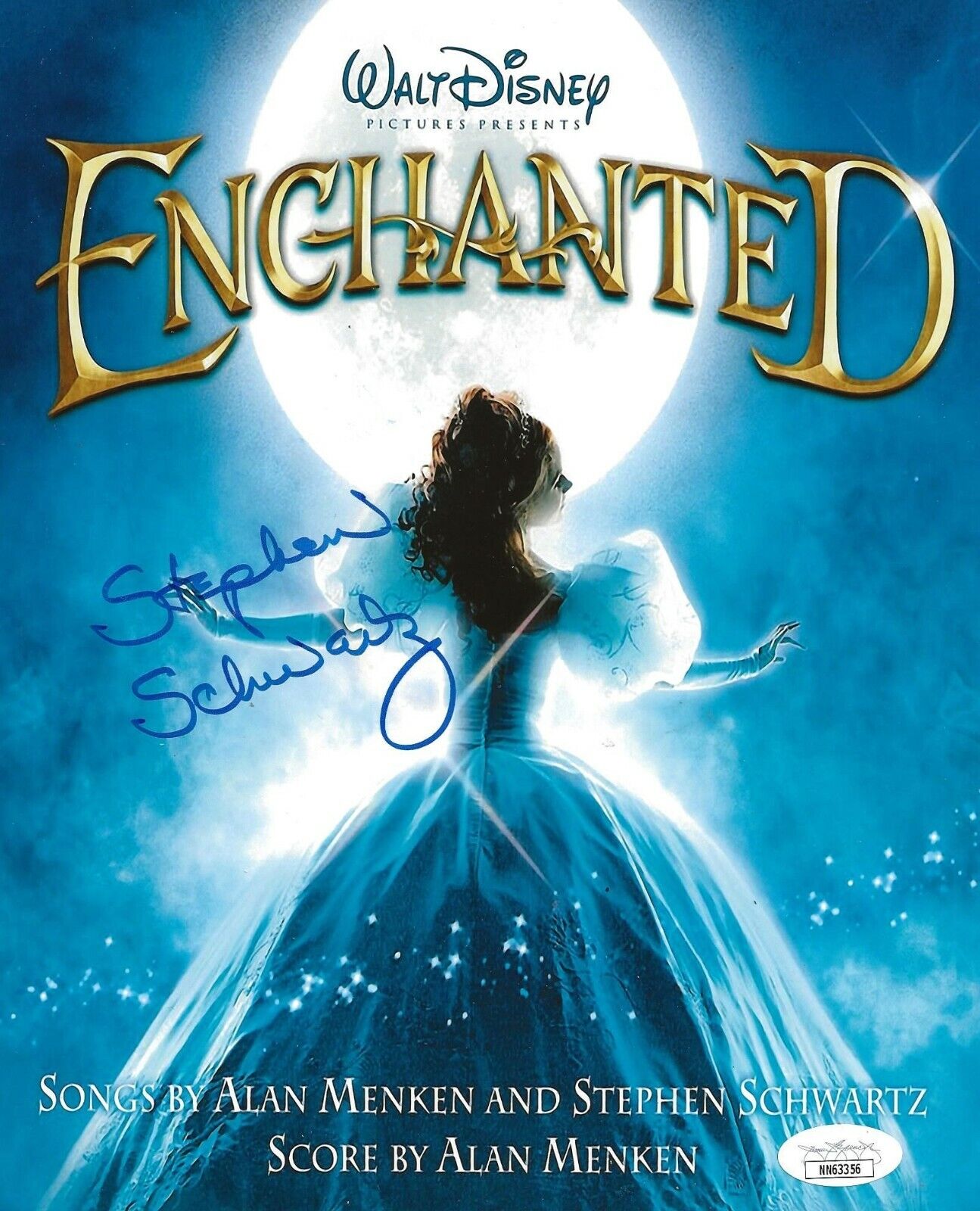 Stephen Schwartz Composer signed Enchanted 8x10 Photo Poster painting autographed JSA