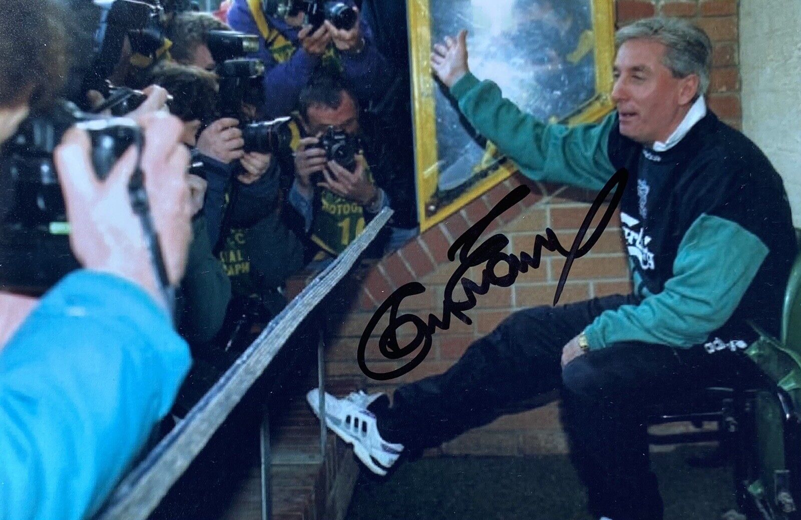 Roy Evans Genuine Hand Signed Liverpool 6X4 Photo Poster painting 2