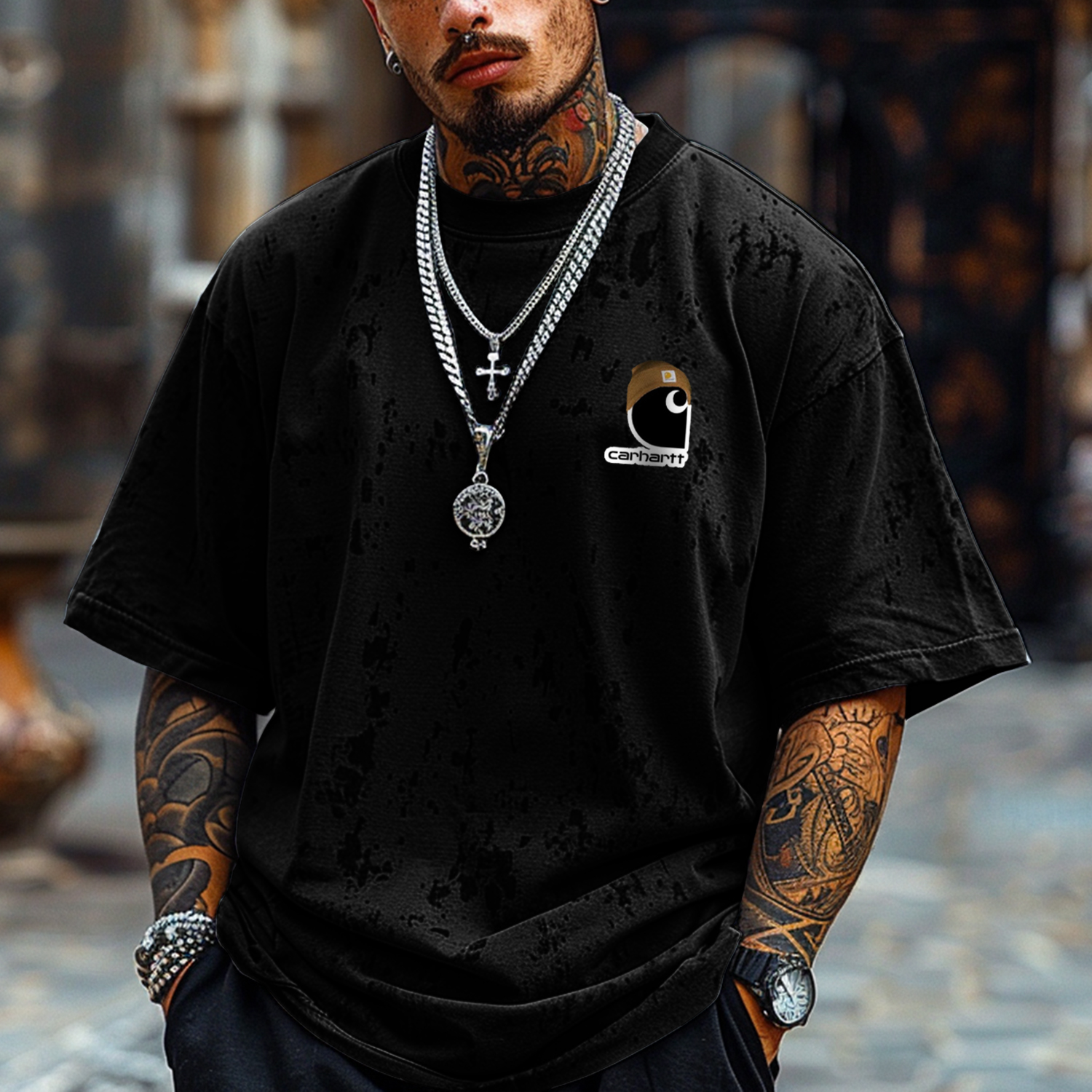 Vintage Outdoor Oversized T-Shirt / TECHWEAR CLUB / Techwear