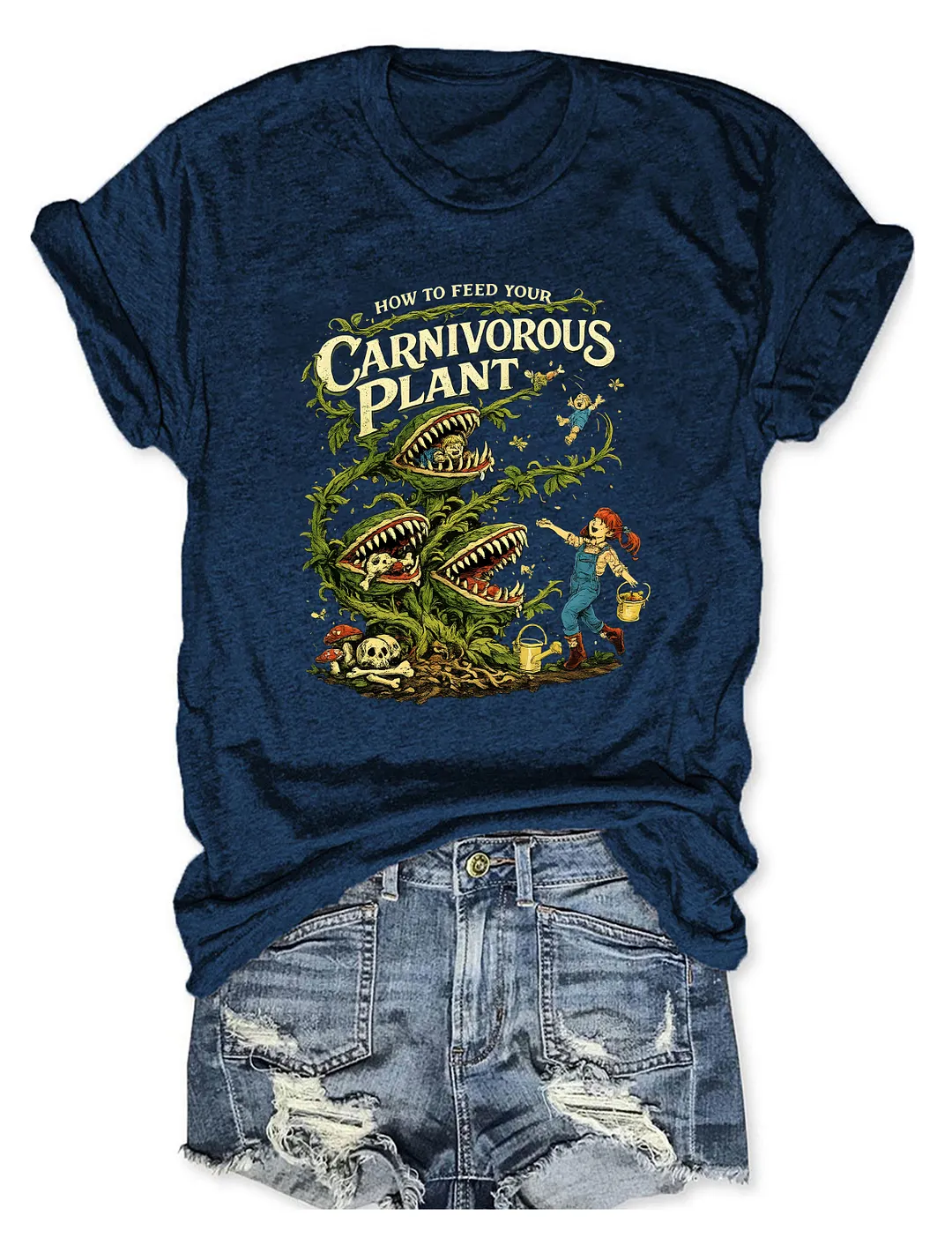 Carnivorous Plant Funny Garden T-shirt