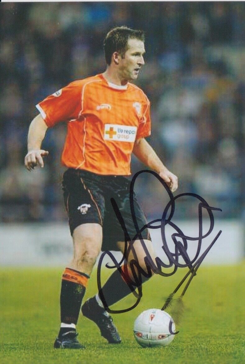 SIMON GRAYSON HAND SIGNED 6X4 Photo Poster painting BLACKPOOL FOOTBALL AUTOGRAPH 1