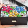DIY Diamond Painting PU Partial Special Shaped Mandala Diamond Art Bracelet Organizer Storage Box Kit