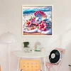 (Multi-Style)Beach Scenery-11CT Stamped Cross Stitch 40*40cm/15.75*15.75in tapestrymarket