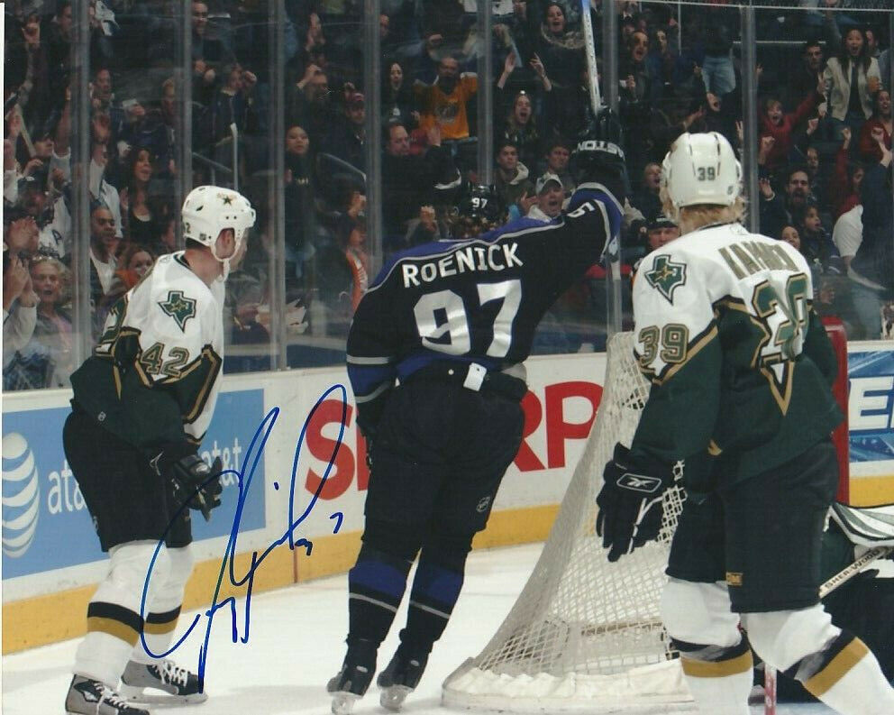 JEREMY ROENICK SIGNED LOS ANGELES LA KINGS 8x10 Photo Poster painting #2 Autograph