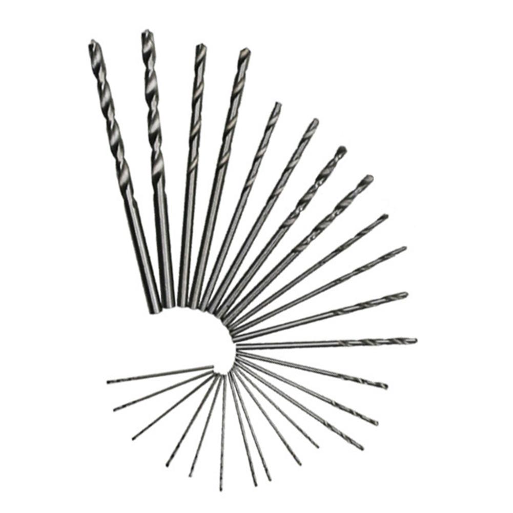 

25pcs Straight Shank High Speed Steel Twist Drill Bits Woodworking Reamer, 501 Original