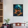 uk.everydayedeals (Limited Stock)Diamond Painting - Round AB Drills - Mushroom Room(45*55cm)