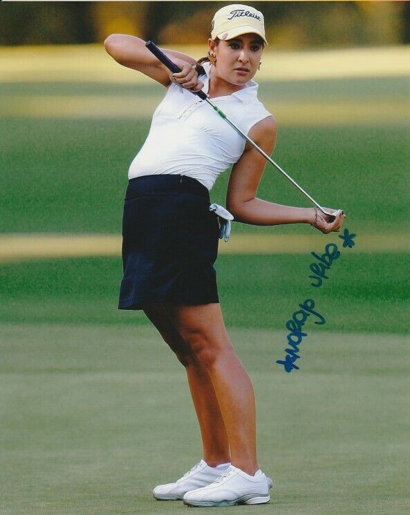 MARIAJO URIBE SIGNED LPGA GOLF 8x10 Photo Poster painting #3 Autograph PROOF