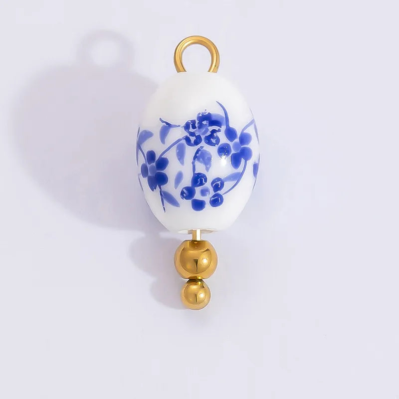 1 Piece 11.34*11.08mm 24.65*13.62mm 4.29*24.15mm 304 Stainless Steel Zircon 18K Gold Plated Tree Heart Shape Candy Jewelry Accessories Pendant