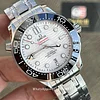 Omega Seamaster Diver 300M Black Ceramic Bezel White Ceramic Dial on SS Bracelet 42mm