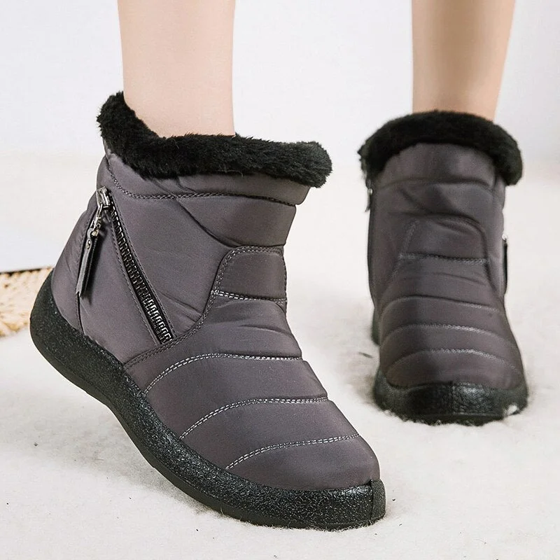 Winter Warm Women Boots Classic Snow Boots For Women New Winter Shoes Women Waterproof Fabric Ankle Botas Mujer Female Botines