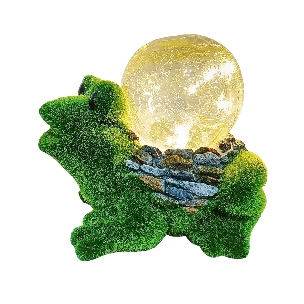 

Waterproof Home LED Decoration Lights Resin Flocking Animal Small Ornaments, 501 Original