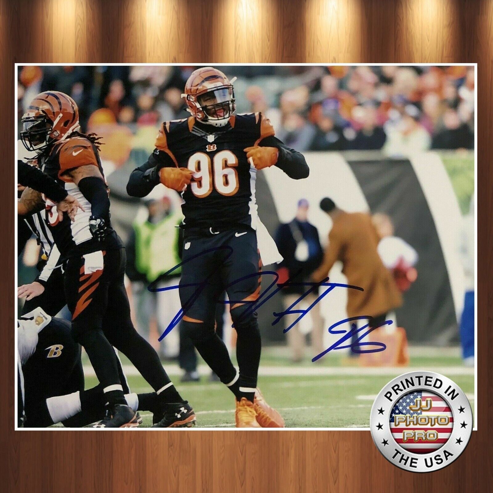 Carlos Dunlap Autographed Signed 8x10 Photo Poster painting (Bengals) REPRINT