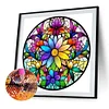 Flower - Round AB Drills Diamond Painting(45*45cm)