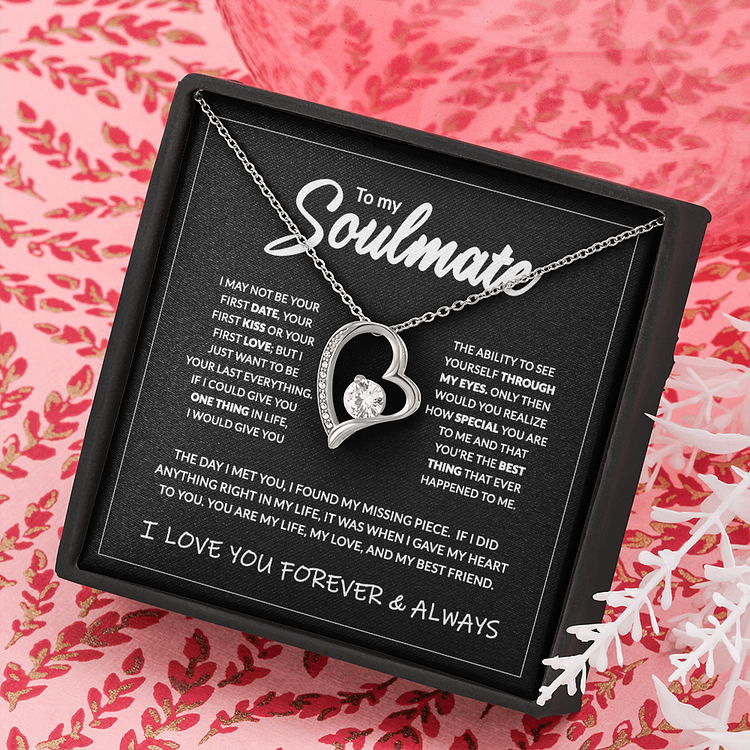 To My Soulmate - 14K Forever Necklace