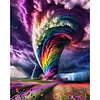 Colorful Clouds-11CT Stamped Cross Stitch 50*60cm tapestrymarket
