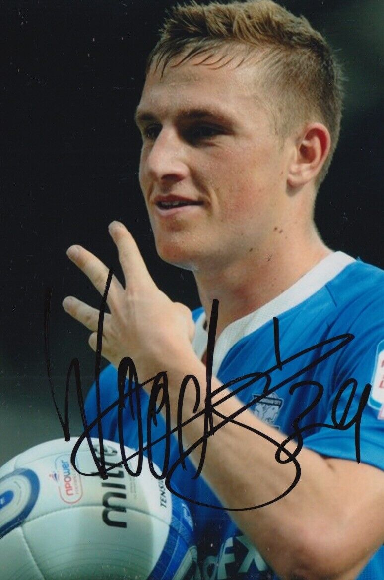 CHRIS WOOD HAND SIGNED 6X4 Photo Poster painting BIRMINGHAM CITY FOOTBALL AUTOGRAPH 1