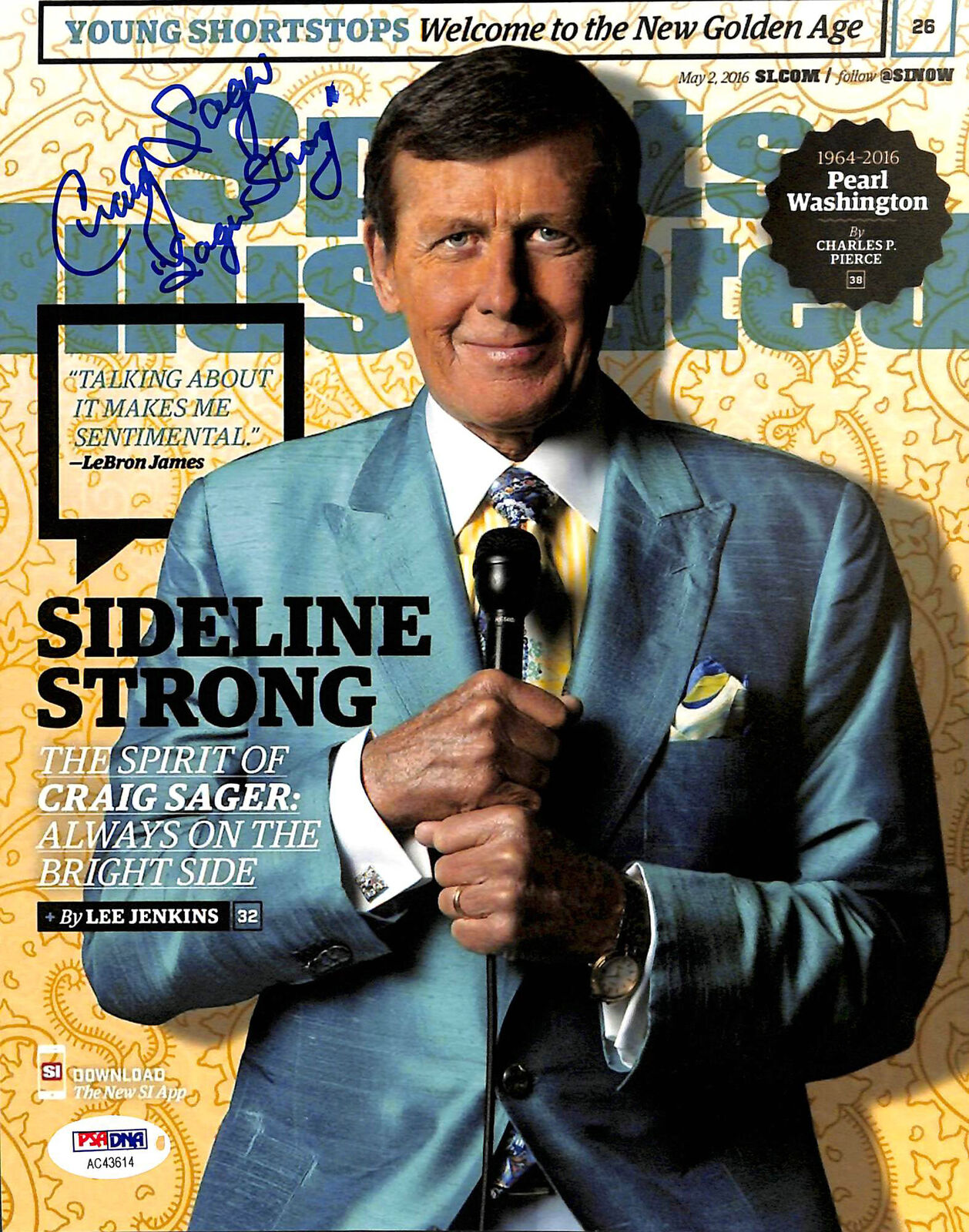 Craig Sager Reporter Sager Strong