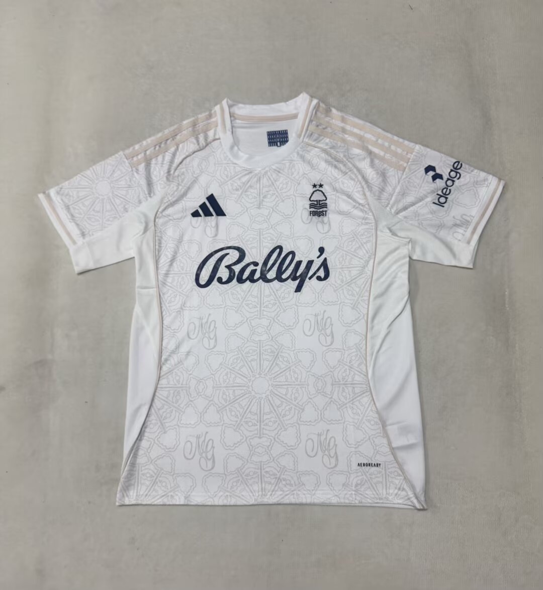 25/26 Nottingham Away Football Jersey Thai Quality