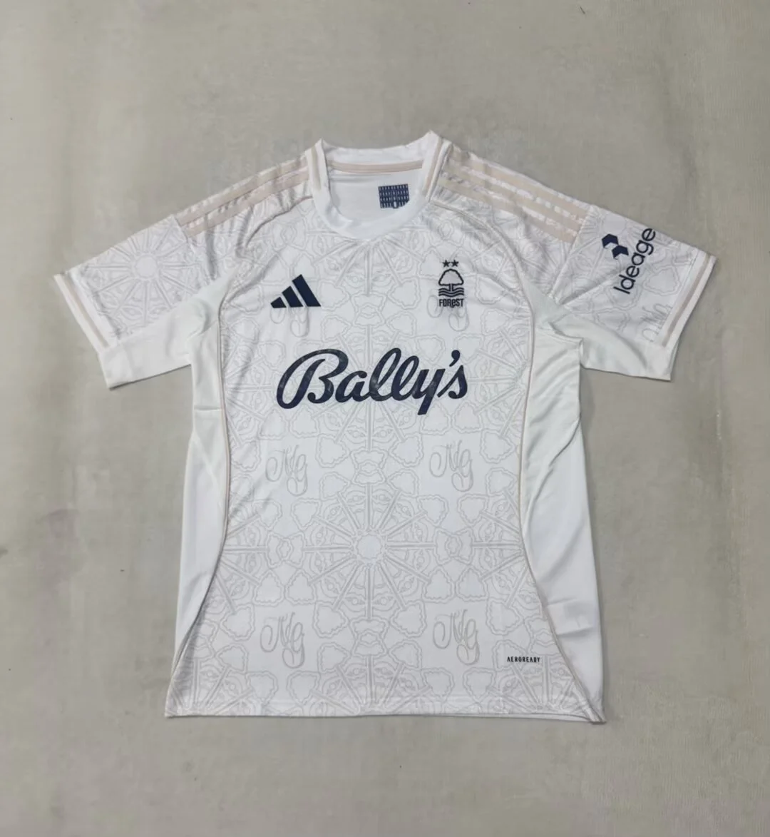 25/26 Nottingham Away Football Jersey Thai Quality