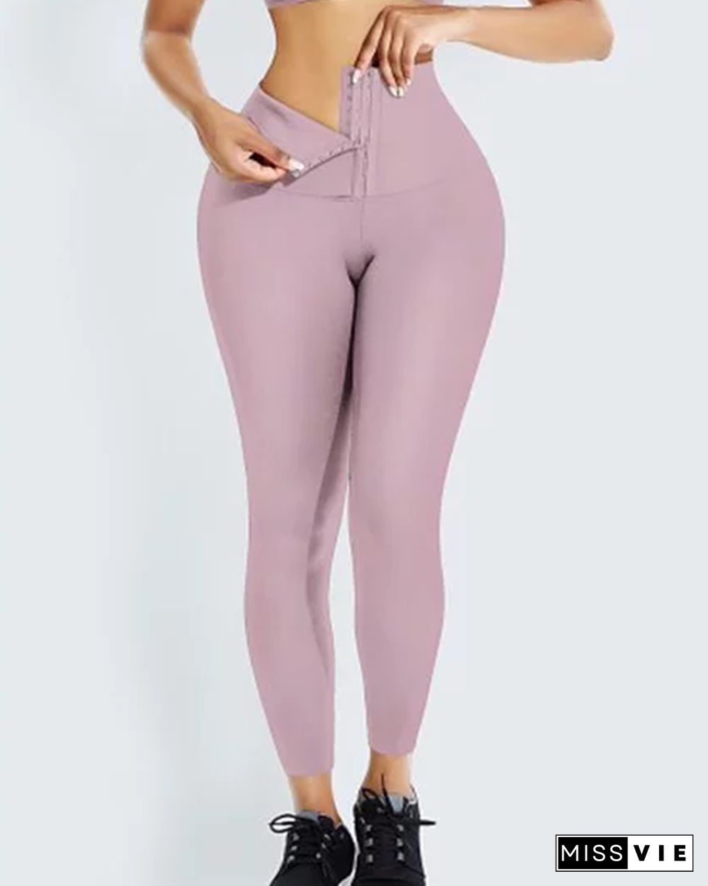 Seamless Waist Cicher Shapewear Sports Leggings