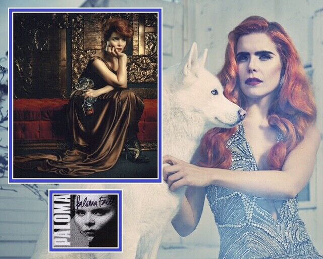 PALOMA FAITH SIGNED SEXY Photo Poster painting MOUNT UACC REG 242