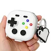Protective Case Game Console Design Protective Skin Cover W/ Secure Lock Clip Compatible for Samsung Galaxy Buds 4/4 Pro 2026