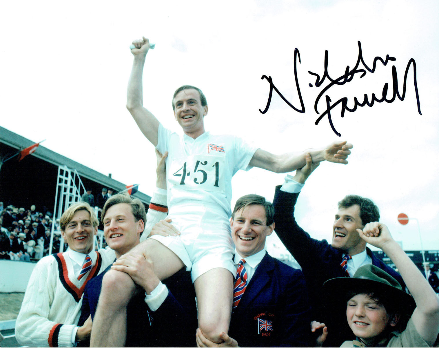 Nicholas FARRELL SIGNED Autograph RARE 10x8 Photo Poster painting AFTAL COA Chariots of Fire