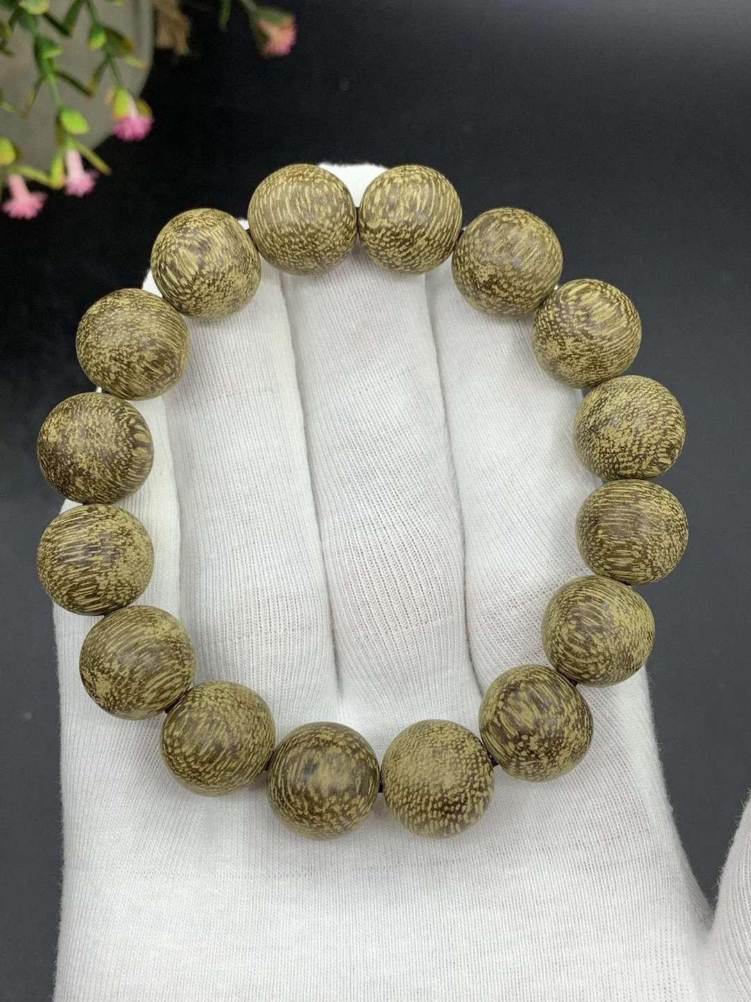 Agarwood Bracelets Buddha Beads Old Material Nha Trang Bai Qinan Bracelet