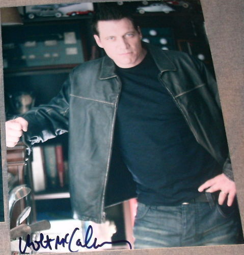 HOLT MCCALLANY SIGNED AUTOGRAPH LIGHTS OUT