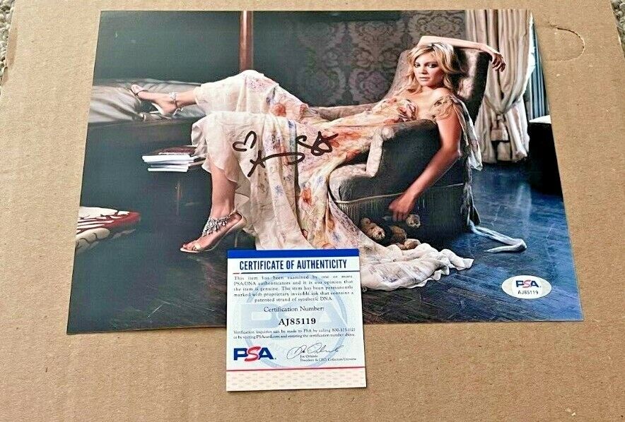 AMY SMART SIGNED SEXY 8X10 Photo Poster painting PSA/DNA CERTIFIED