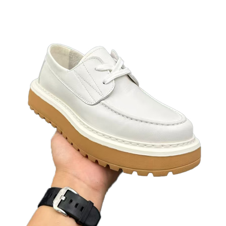 DANRRIO Casual Handmade Tide Softsole Leather Skate Shose DANRRIO.COM DANRRIO