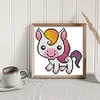 Horse-14CT Stamped Cross Stitch Kit(15*15cm)