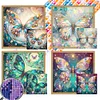 Butterfly- Square AB Drills Diamond Painting(35x35cm)