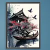 Watercolor Architecture-Paint by Numbers Acrylic Painting 30*40CM(Watercolor)