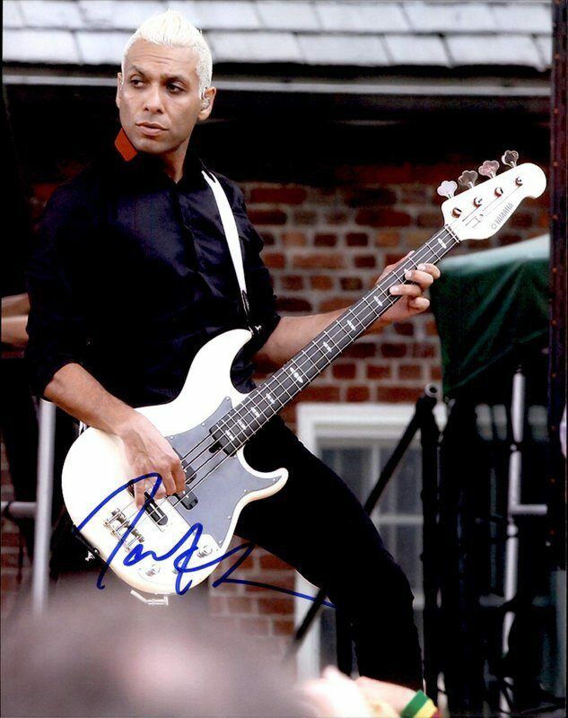 Tony Kanal No Doubt Authentic signed rock 8x10 Photo Poster painting W/Cert Autographed A21