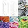 uk.everydayedeals 2pcs 3D Printed Diamond Canvas Paperclip Holder Wear Resist Fixing Craft Canvases Tool